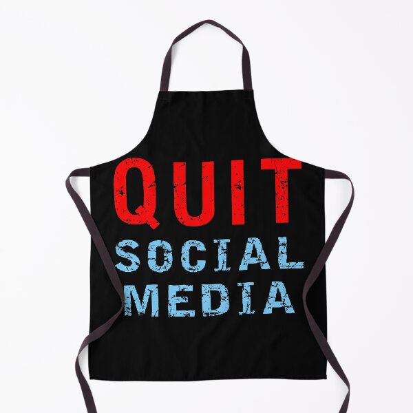 Item preview, Quit Social Media - Distressed Font designed and sold by Try-It.