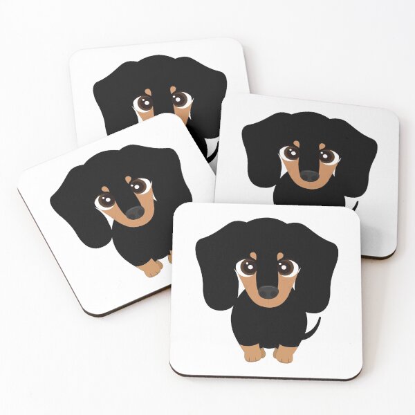 Item preview, Affectionate and Tender Black Dapple Dachshund designed and sold by TeckelStore.
