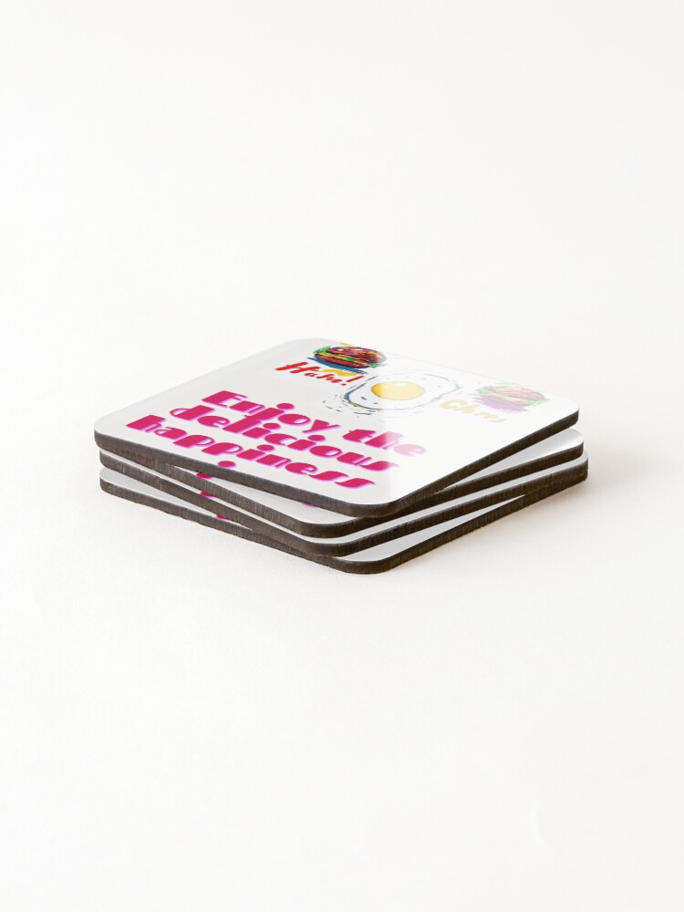 Thumbnail 4 of 5, Coasters (Set of 4), Delicious designed and sold by RuruaGia.