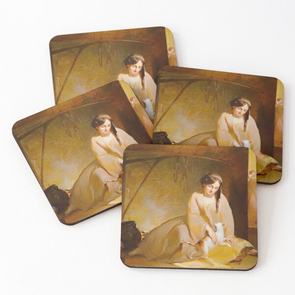 Item preview, Cinderella at the Kitchen Fire - Thomas Sully designed and sold by brushandframes.