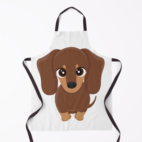 Item preview, Dachshund Dapple Affectionate and Cuddly Brown Puppy designed and sold by TeckelStore.