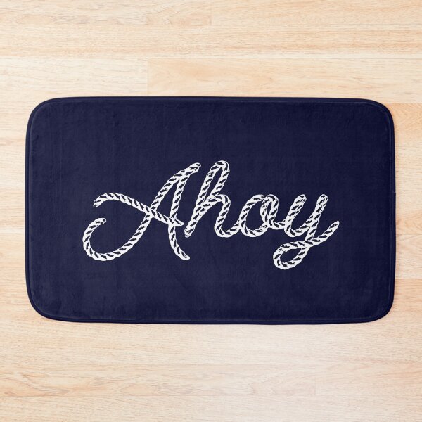 Item preview, Obra náutica ahoy designed and sold by GirlGangPrints.