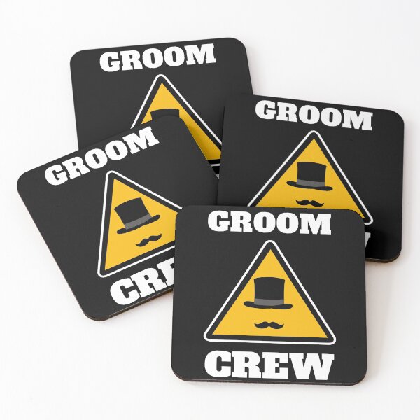 Item preview, Caution groom crew i do black designed and sold by daguilon.