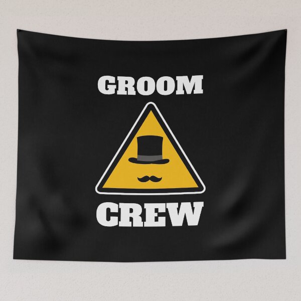 Item preview, Caution groom crew i do black designed and sold by daguilon.