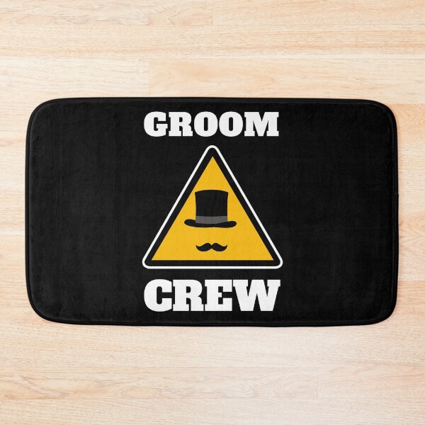 Item preview, Caution groom crew i do black designed and sold by daguilon.