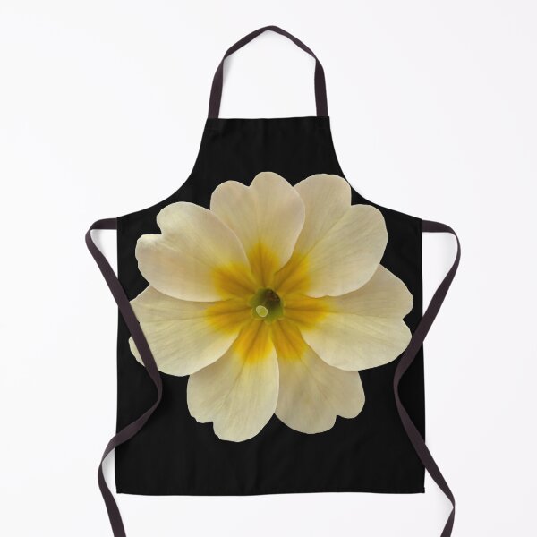 Item preview, Cream Flower Primrose Still Life Floral Photography on Black designed and sold by CottoVerdi.