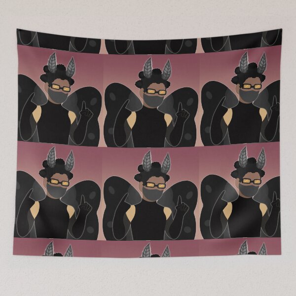 Item preview, Moth Girl Superhero print designed and sold by Gremlin ? Blank.