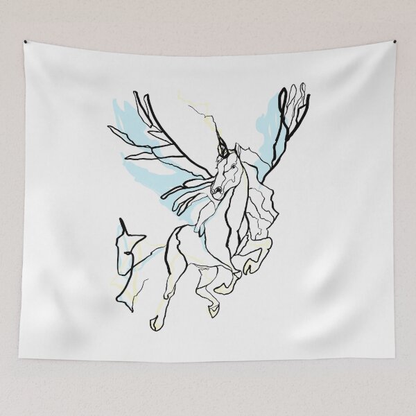 Item preview, Single Line - Pegasus designed and sold by MaxencePierrard.