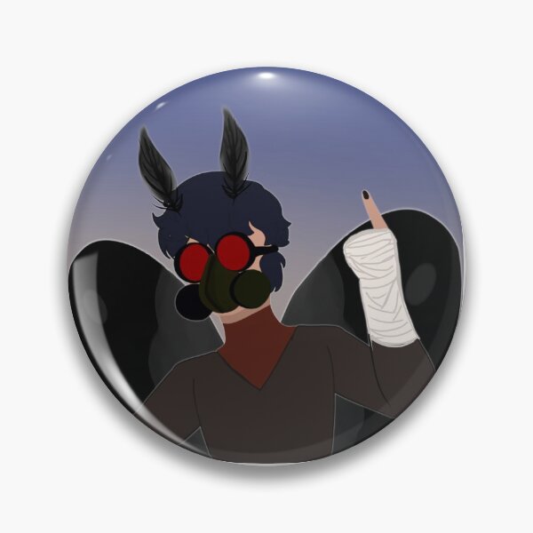 Item preview, Moth Man Superhero print designed and sold by Gremlin ? Blank.