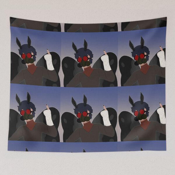 Item preview, Moth Man Superhero print designed and sold by Gremlin ? Blank.