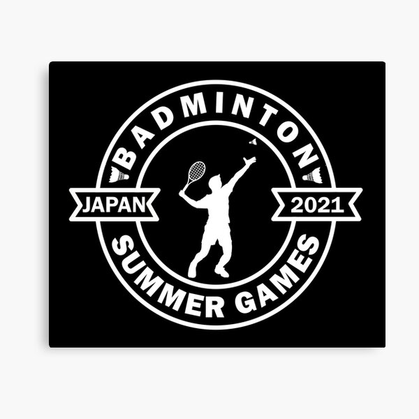 Olympic Badminton Japan 2021 Canvas Print