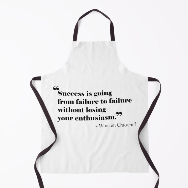 Item preview, Success is going from failure to failure without losing your enthusiasm. - Winston Churchill | Motivationl quote designed and sold by metin1331.