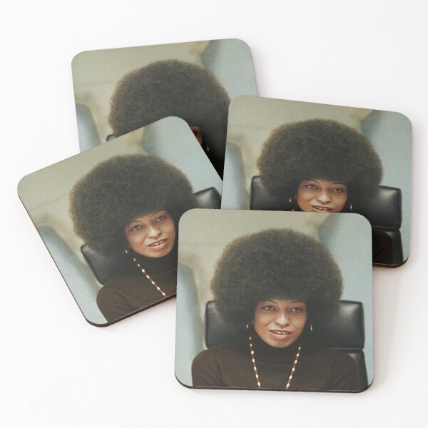 Item preview, a portrait of angela davis designed and sold by ptitbellone.
