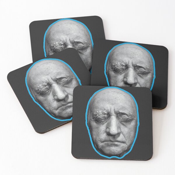 Item preview, DEATH MASK - CYAN designed and sold by EasyBearDesigns.