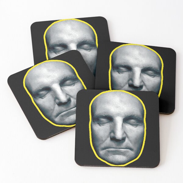 Item preview, DEATH MASK - YELLOW designed and sold by EasyBearDesigns.