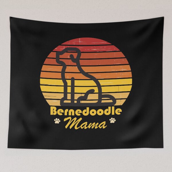 Item preview, Bernedoodle Mama, Bernedoodle Lover, Bernedoodle Dog Cute - Adult Humor Graphic Novelty Sarcastic Funny Dog -Retro Dog  designed and sold by FELTA.