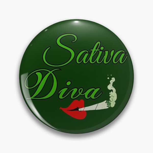 Item preview, Sativa Diva - Red lips smoking weed designed and sold by Try-It.