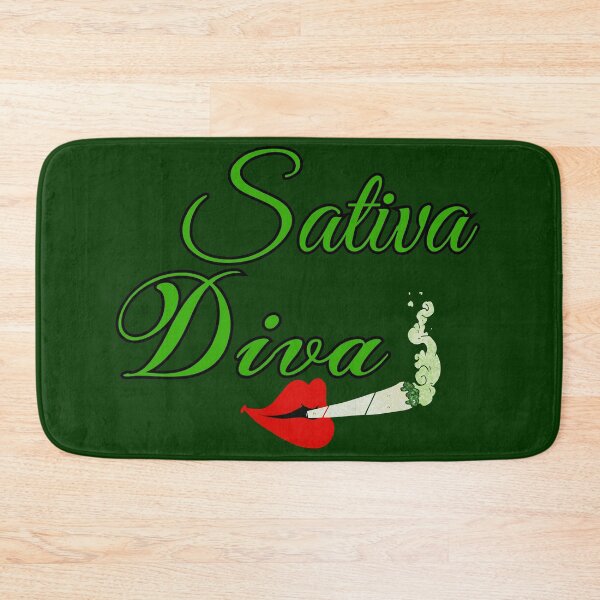 Item preview, Sativa Diva - Red lips smoking weed designed and sold by Try-It.