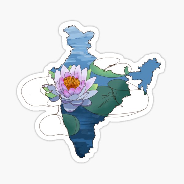 India Sticker