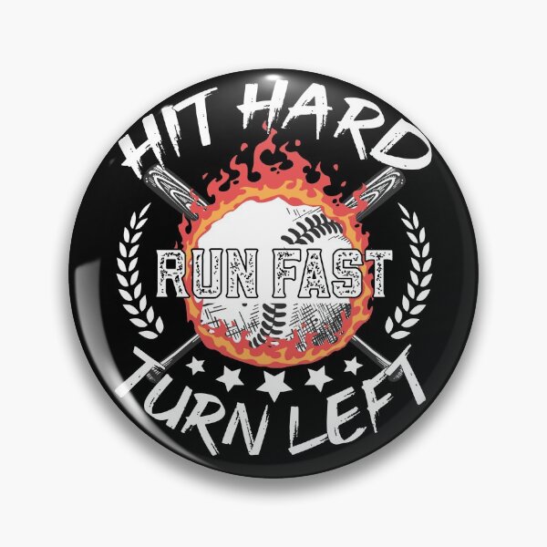 Item preview, Hit Hard Run Fast Turn Left designed and sold by ADAMYASS.