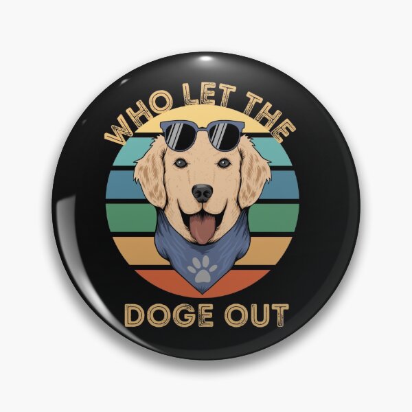 Artikelvorschau, Who Let The Doge Out Classic T-Shirt entworfen und verkauft von olga2021.