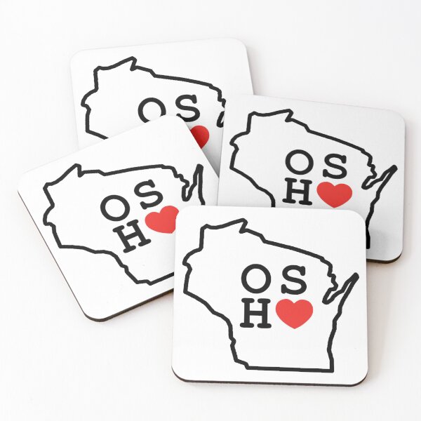 Item preview, I Love Oshkosh - White designed and sold by nicdesignsstuff.