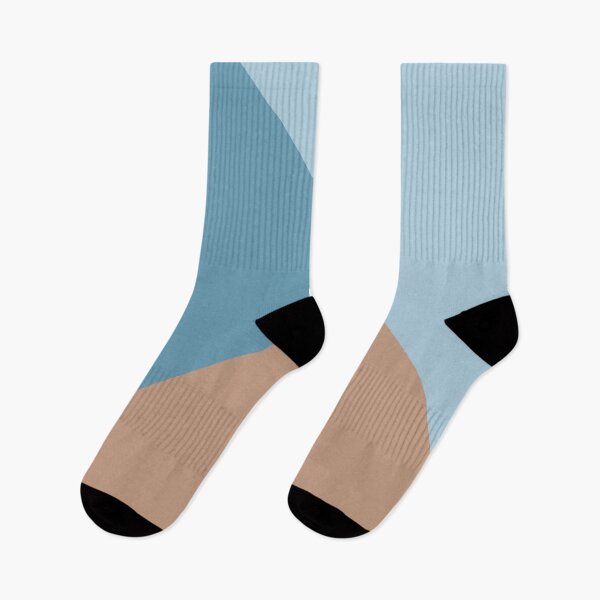 Item preview, Brown Blue Minimal Solid Color Abstract Shapes 2021 Color of the Year Canyon Dusk Plus Early September & Yacht Blue designed and sold by ColorOfTheYears.