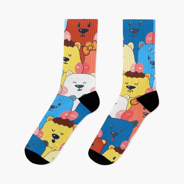 Item preview, Cute bear seamless designed and sold by Timegraf.