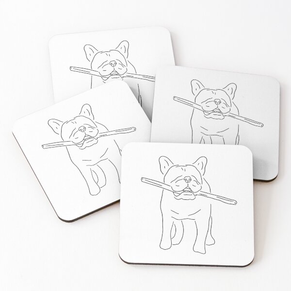 Item preview, French Bulldog Walkies Art designed and sold by AelooPaws.