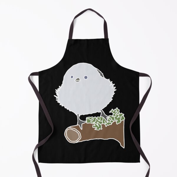 Item preview, SHIMA ENAGA | Japanese Bird | Fluffy White Ball | Long-tailed tit designed and sold by yourtravelguide.