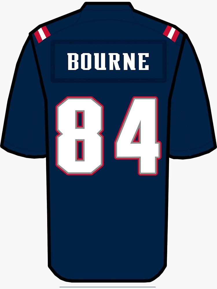 Kendrick Bourne jersey with number 84 Sticker for Sale by