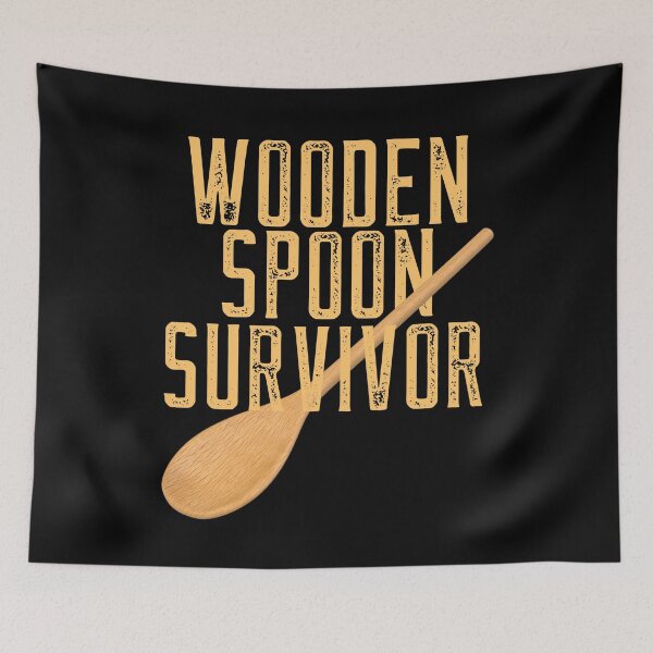 Item preview, Wooden Spoon Survivor designed and sold by alancrapopod.