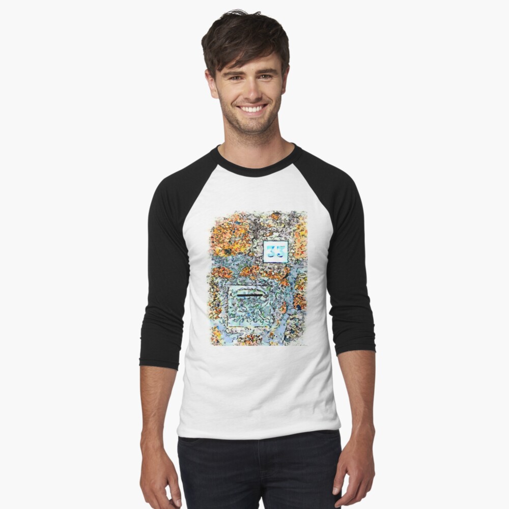 Item preview, Baseball ¾ Sleeve T-Shirt designed and sold by giuseppecocco.