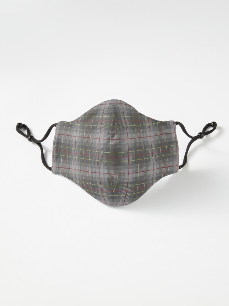 The Brodie Silver Fashion Tartan Mask