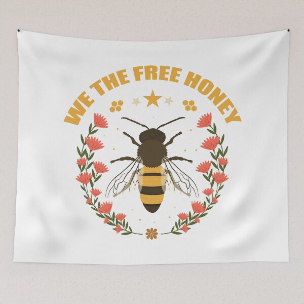 Item preview, We The Free Honey Bee Keeper Honeybees Bee Lovers We Are Free Honey designed and sold by KLINESTORE.