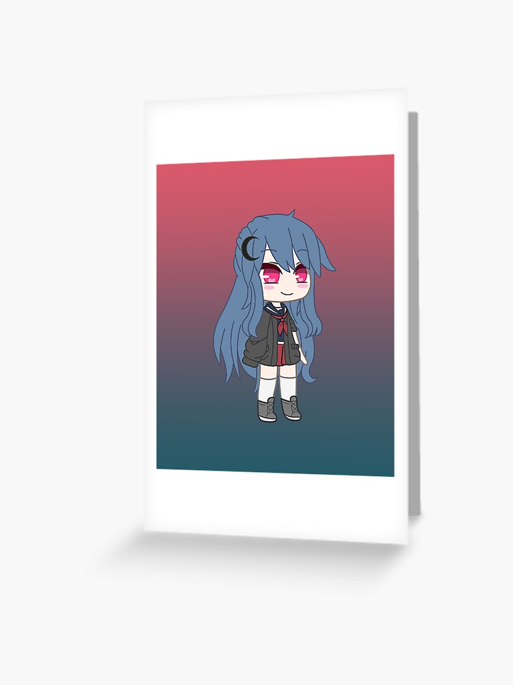 Gacha Oc Greeting Cards for Sale