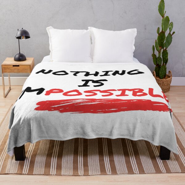 Item preview, Nothing Is Impossible designed and sold by CoolHippoQuotes.