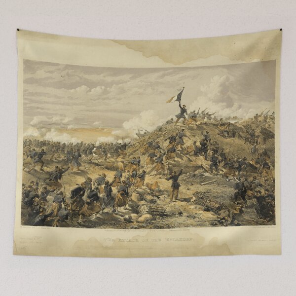 Item preview, The Attack on the Malakoff (1855) designed and sold by allhistory.
