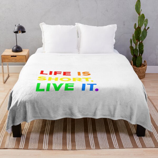 Item preview, Life is short, live it - Motivationl quote designed and sold by metin1331.