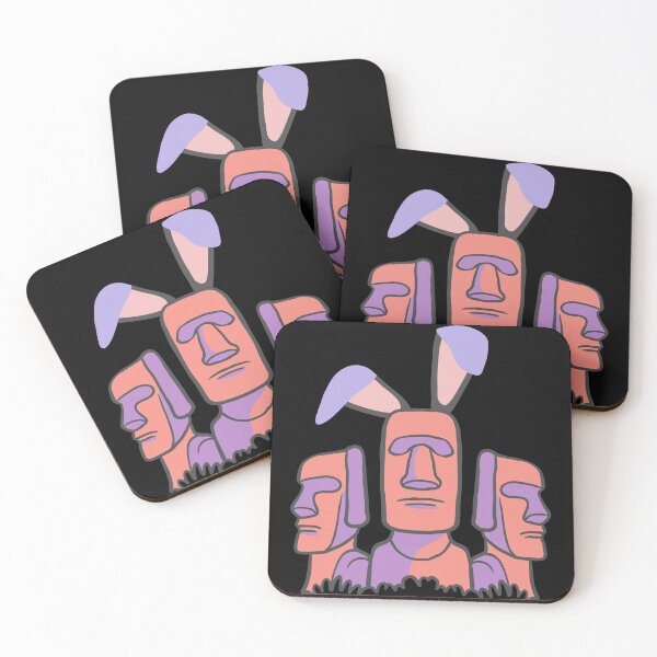 Item preview, Funny Moai Statues designed and sold by Schka.