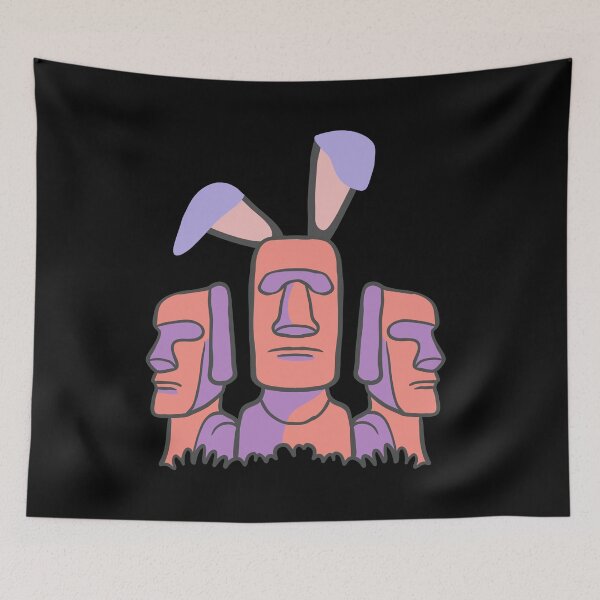 Item preview, Funny Moai Statues designed and sold by Schka.