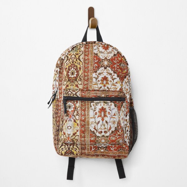 Item preview, Antique Persian Rug With 12 Flowers Print designed and sold by Vicky Brago-Mitchell®.