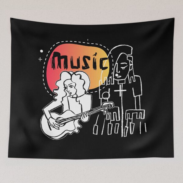 Item preview, Girl Power Music designed and sold by badlydrawnbabe.