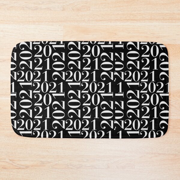 Item preview, Happy New Year 2021 - Black Color Date - Cool Numbers designed and sold by Williams Anderson.