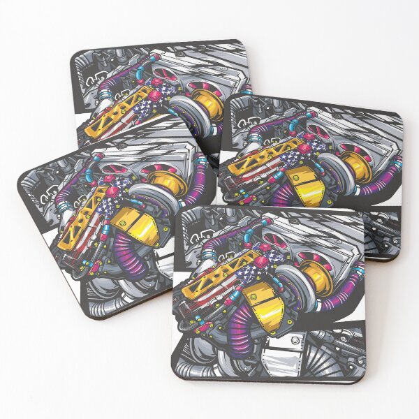 Item preview, Turbochargers USA Turbo racing, drift super cars designed and sold by StudioLiteDaLu.
