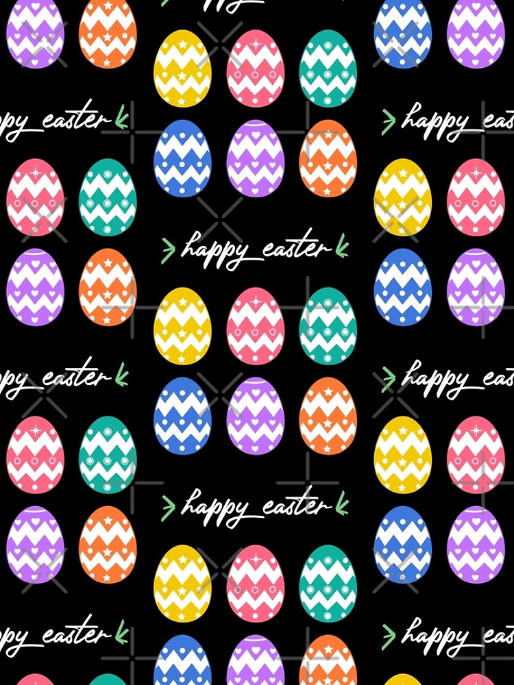 Discover Happy Easter with Colorful Eggs Leggings