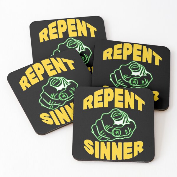 Item preview, Repent Sinner Funny Christian Jesus Bible designed and sold by nutallrosario.