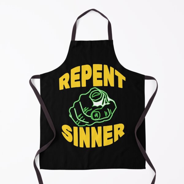 Item preview, Repent Sinner Funny Christian Jesus Bible designed and sold by nutallrosario.