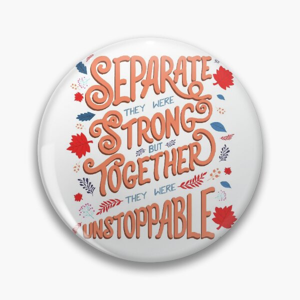 Item preview, Separate They Were Strong designed and sold by MarlenaFrank.