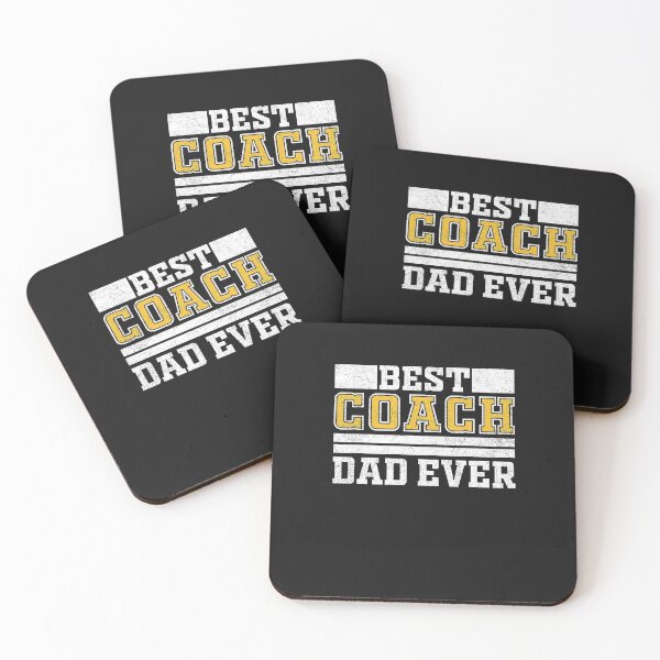 Item preview, Best  Coach Dad Ever designed and sold by Ryan89-Design.